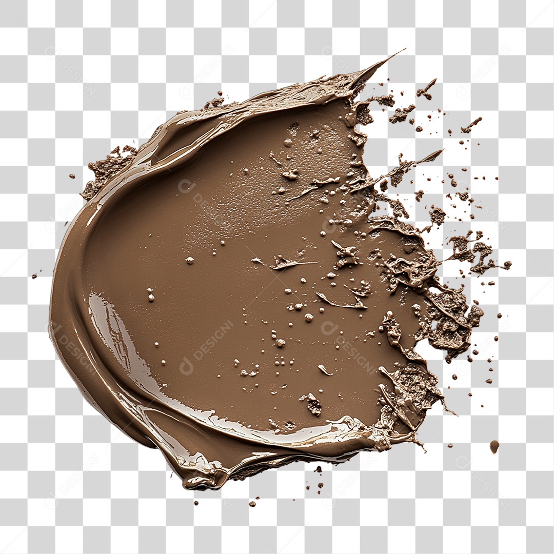Chocolate Splash PNG Transparente