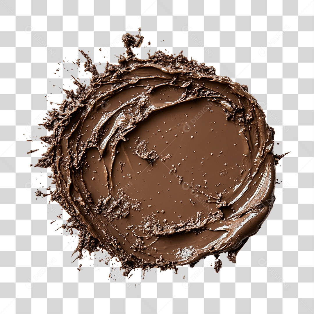 Chocolate Splash PNG Transparente