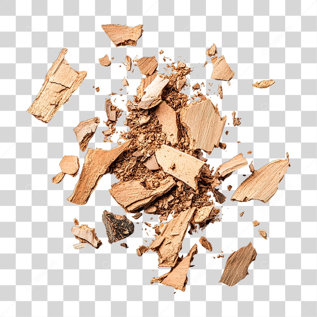 Pedaços de Madeira PNG Transparente