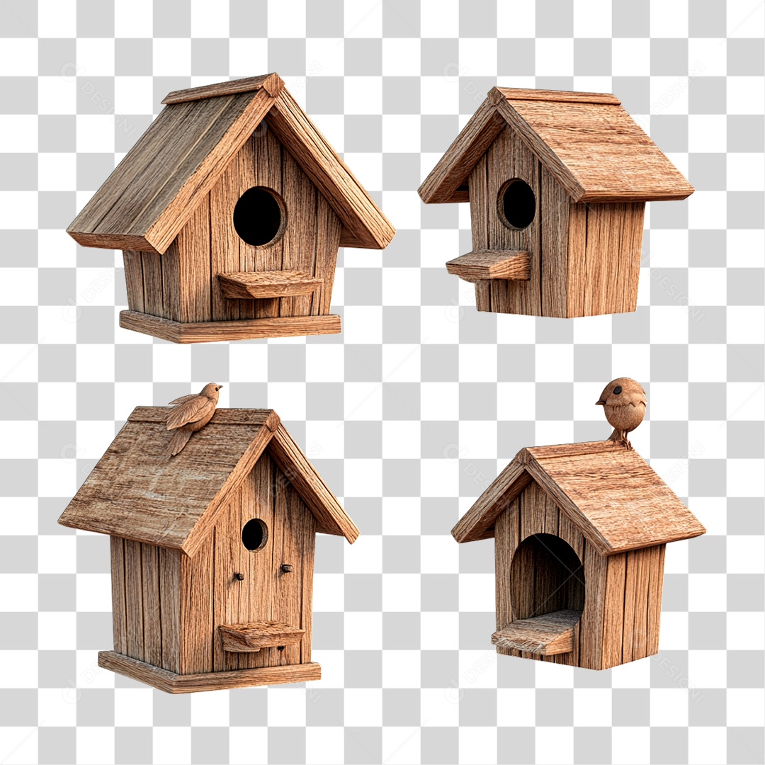 Casa de Passarinho PNG Transparente