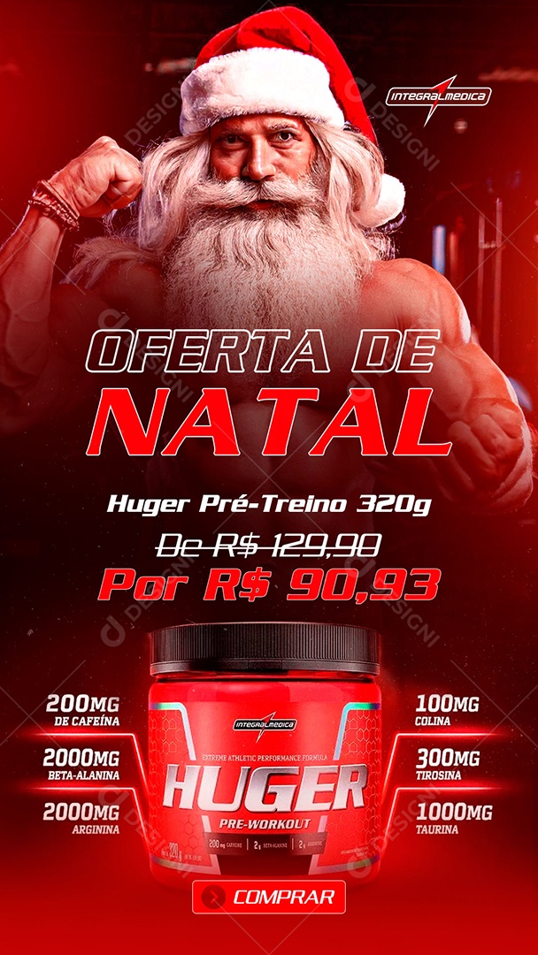 Story Christmas Offers Social Media PSD Supplements Store Editable