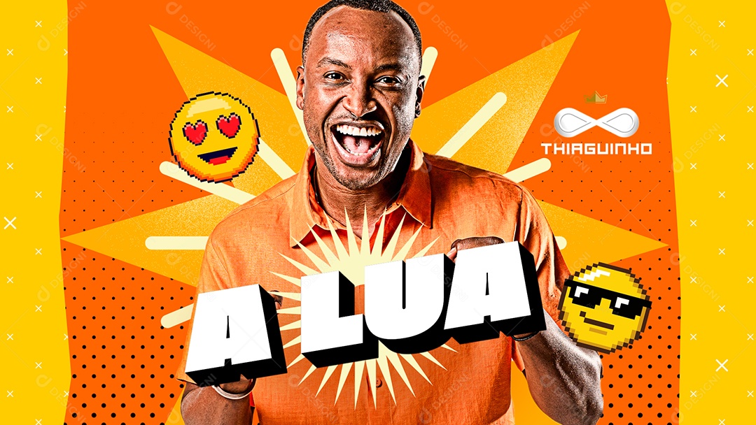 Capa A  Lua Thiaguinho Social Media PSD Editável