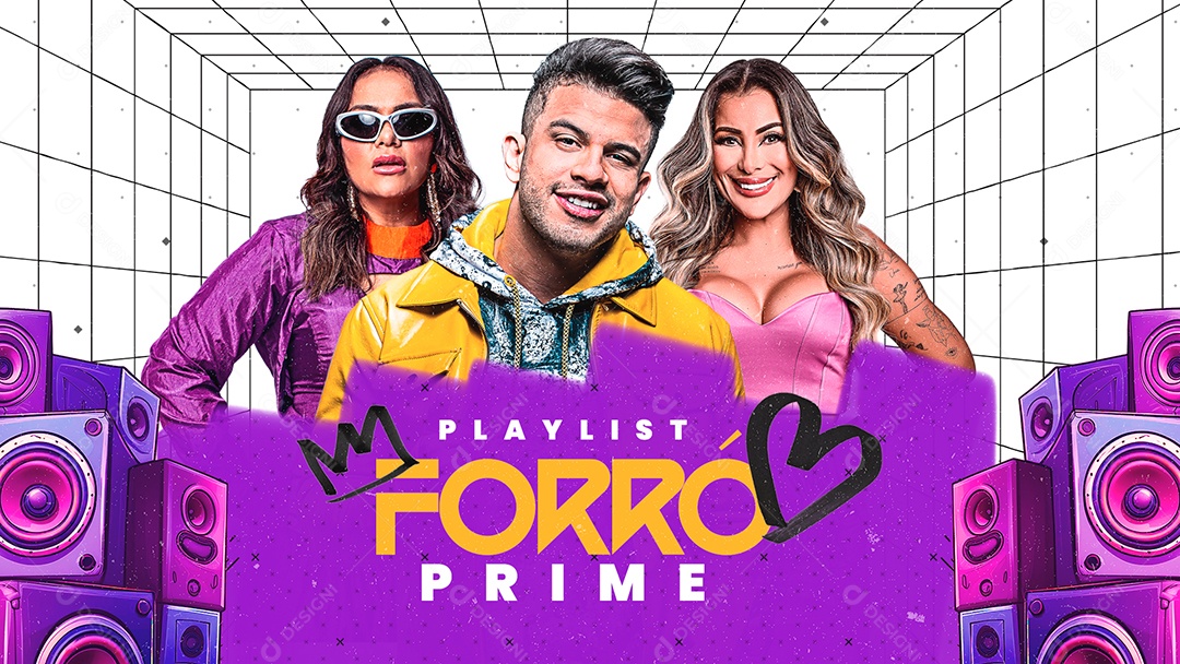 Capa Forró Prime Social Media PSD Editavél