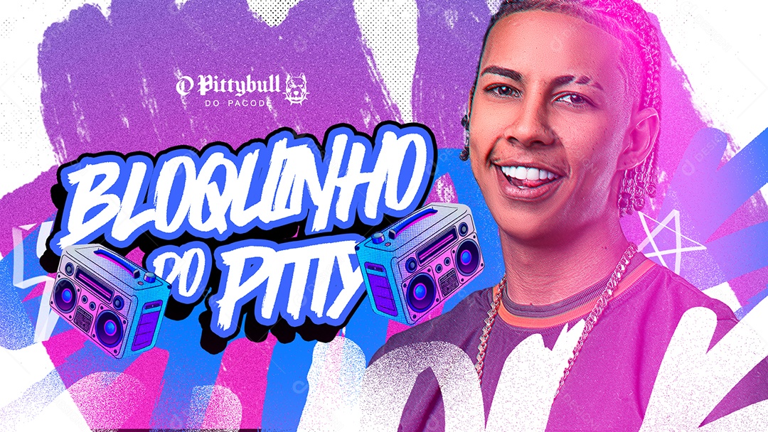 Capa Bloquinho Do Pitty Social Media PSD Editavél