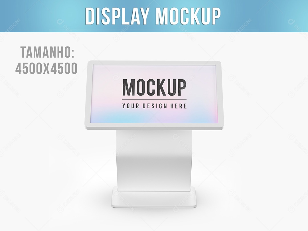 Display Mockup PSD Editável