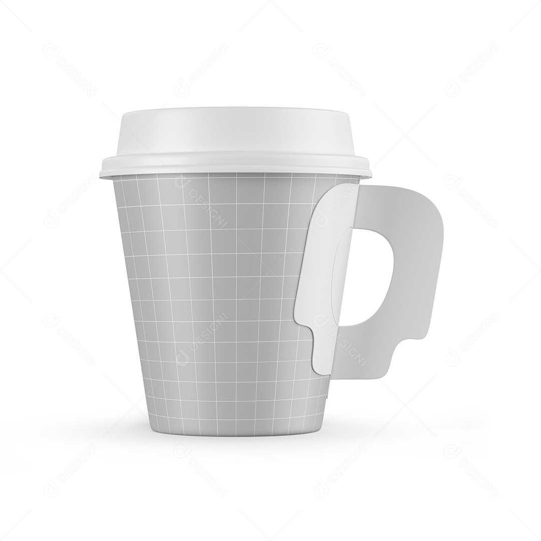 Copo Mockup PSD Editável Erro