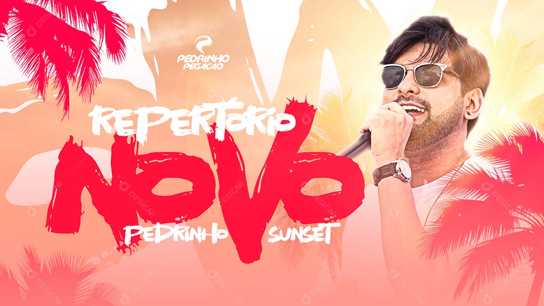 Capa Repertório Novo Social Media PSD Editável