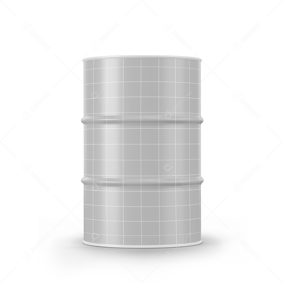 Barril de Óleo Mockup PSD Editável