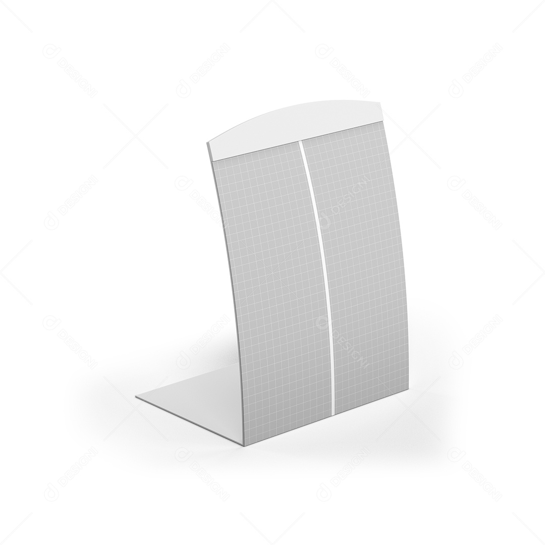 Suporte de Menu Mockup PSD Editável