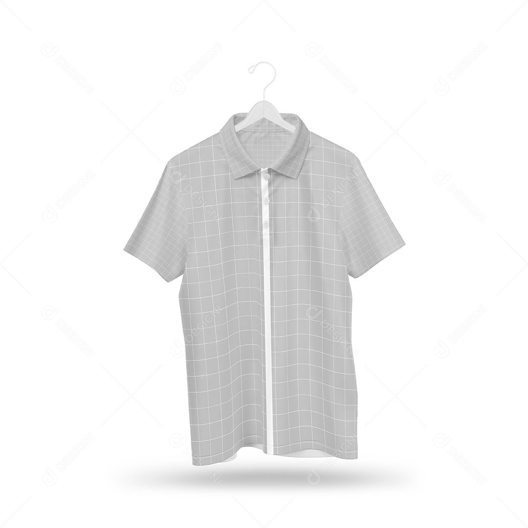 Camiseta em Cabide Mockup PSD Editável