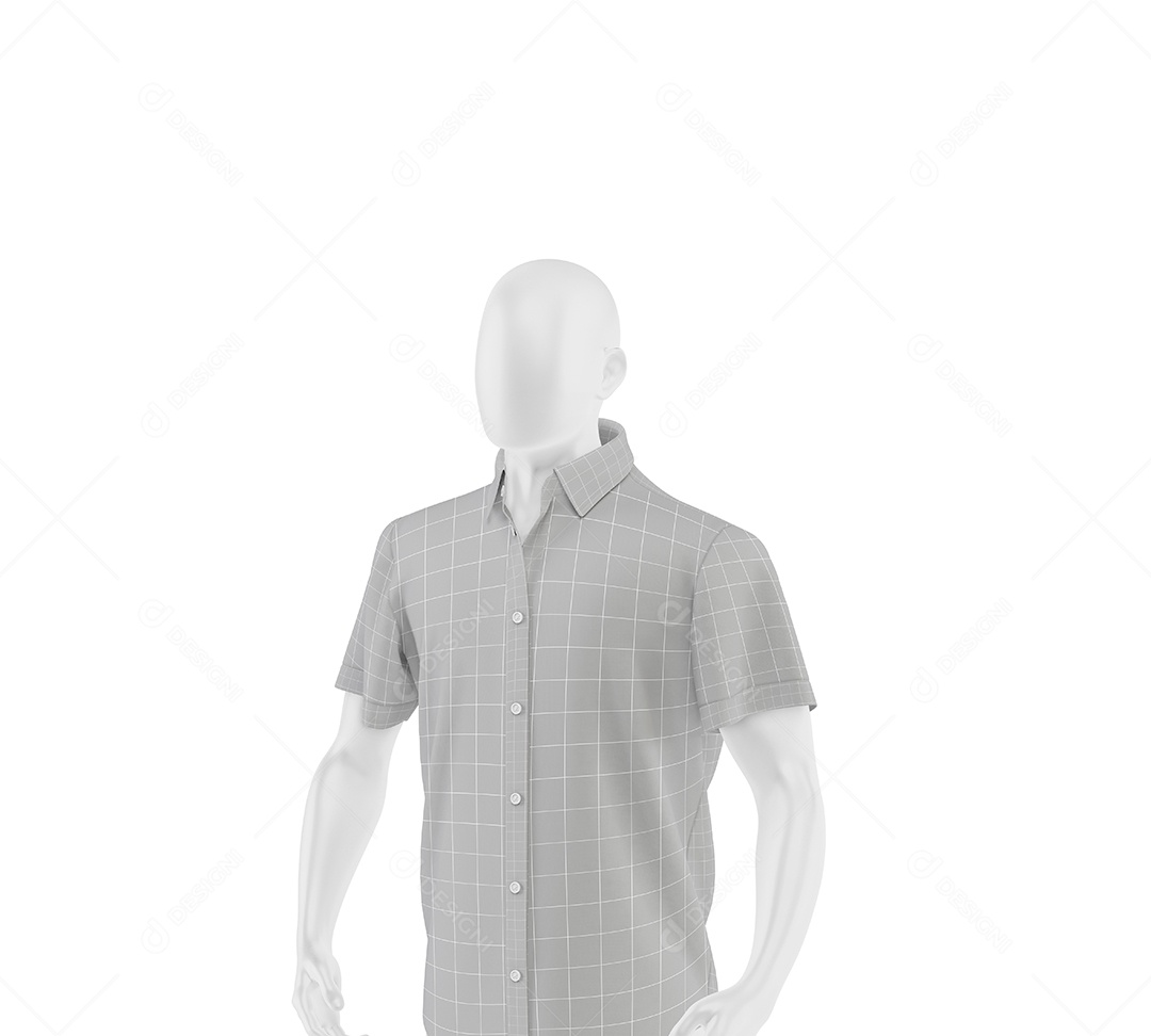 Camisa Mockup PSD Editável