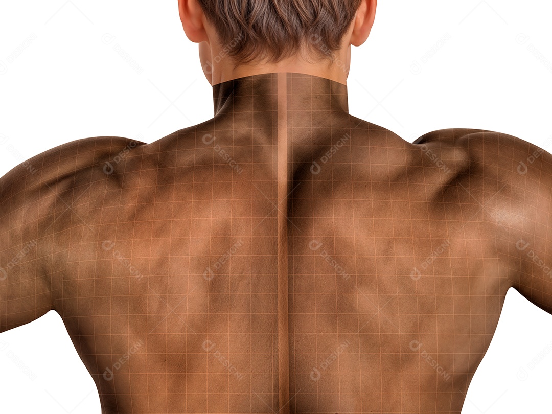 Músculoso de Costa Mockup PSD Editável