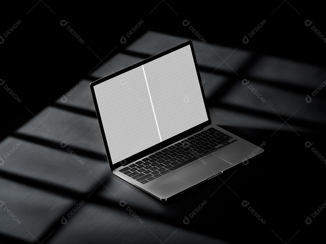 Notebook Mockup PSD Editável