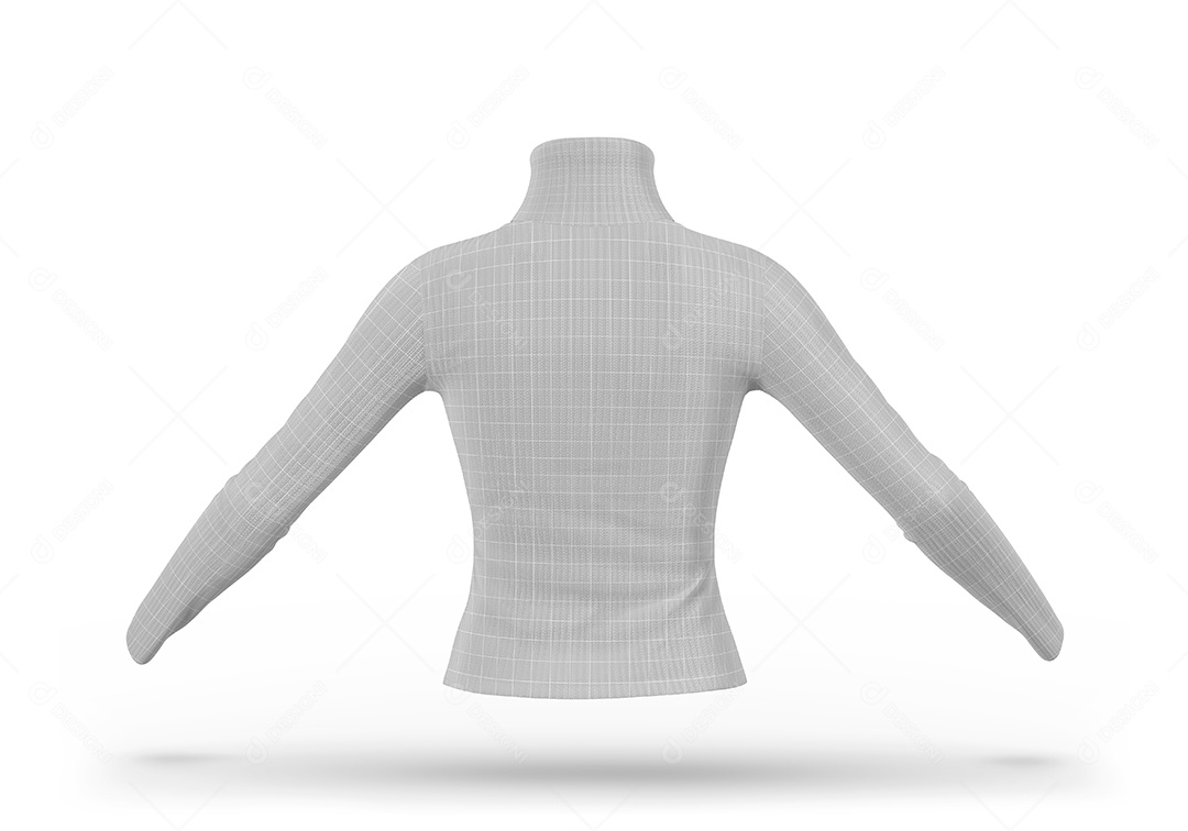 Pulôver Feminino Mockup PSD Editável