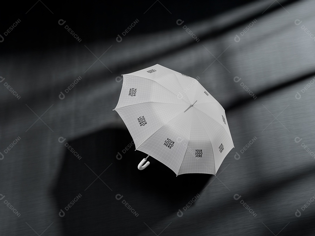 Guarda Chuva Mockup Aberto PSD