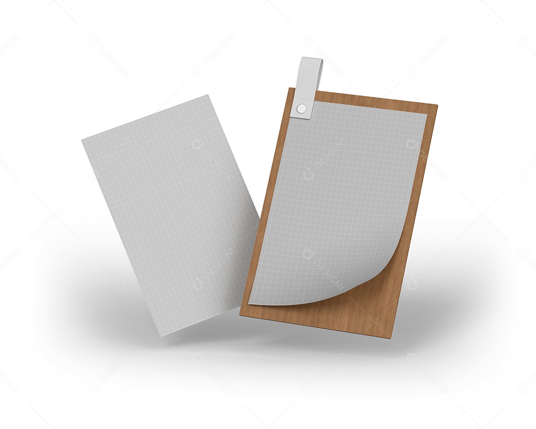 Dois Menu Mockup PSD Editável