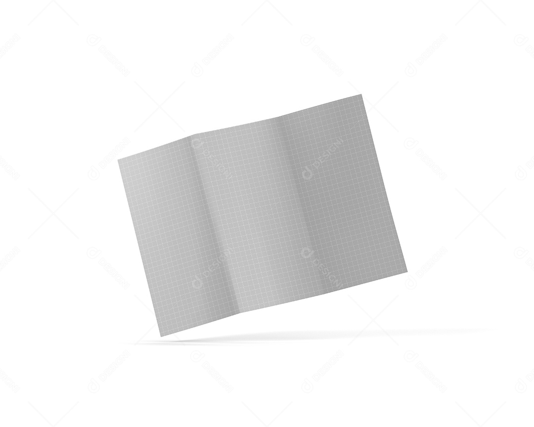 Papel de Brochura Mockup PSD Editável