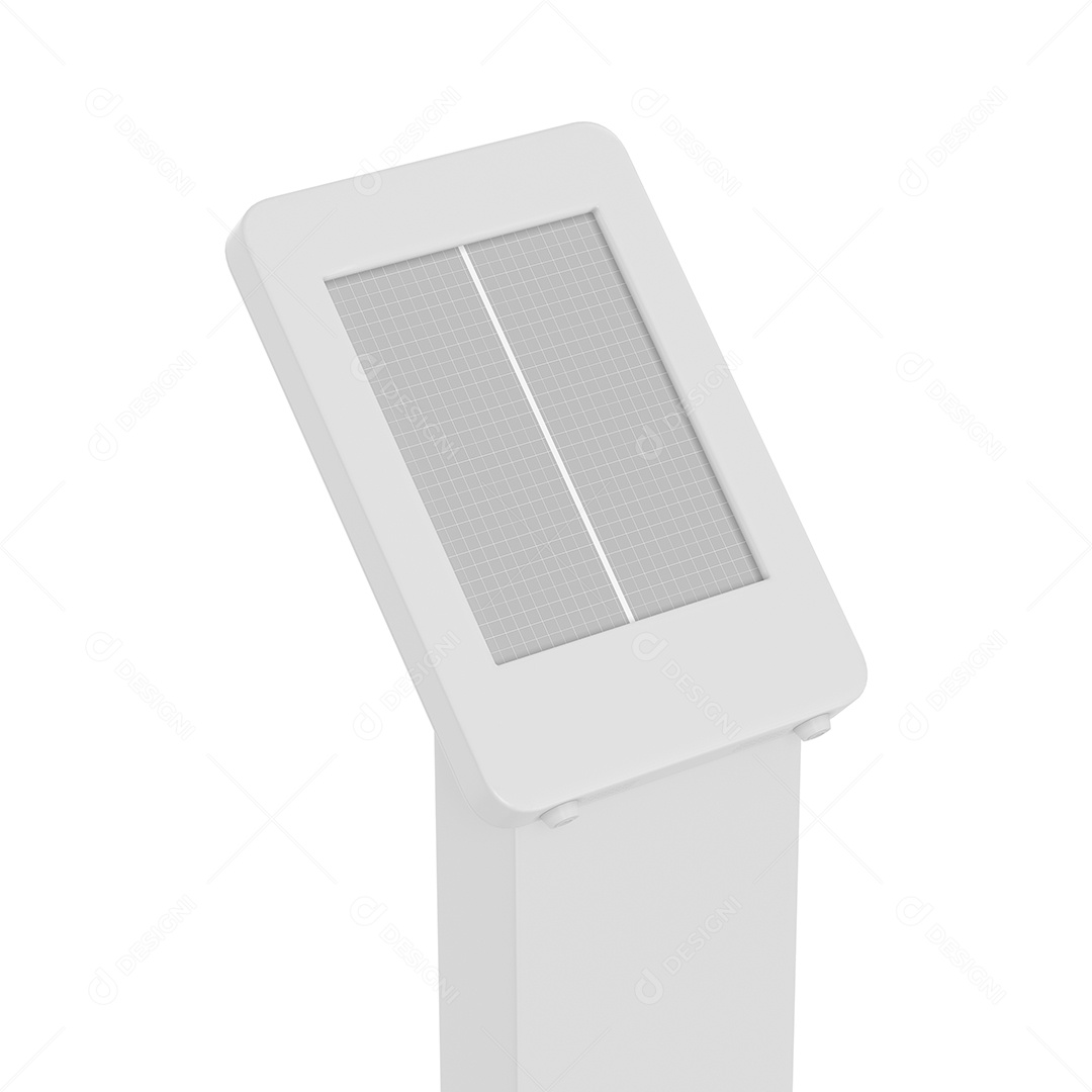 Tablet Com Informações Para Maquete de Exposição Mockup PSD Editável