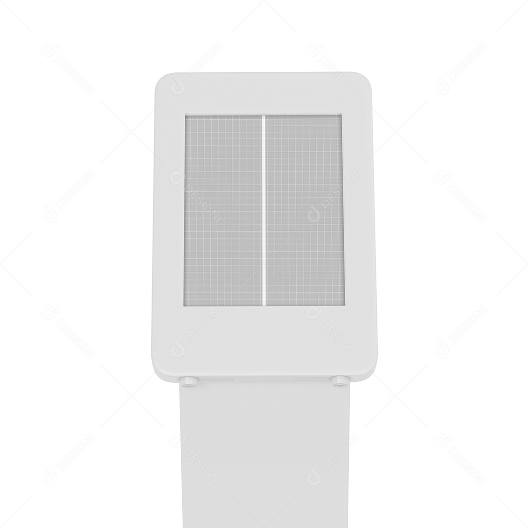 Tablet Com Informações Para Maquete de Exposição Mockup PSD Editável