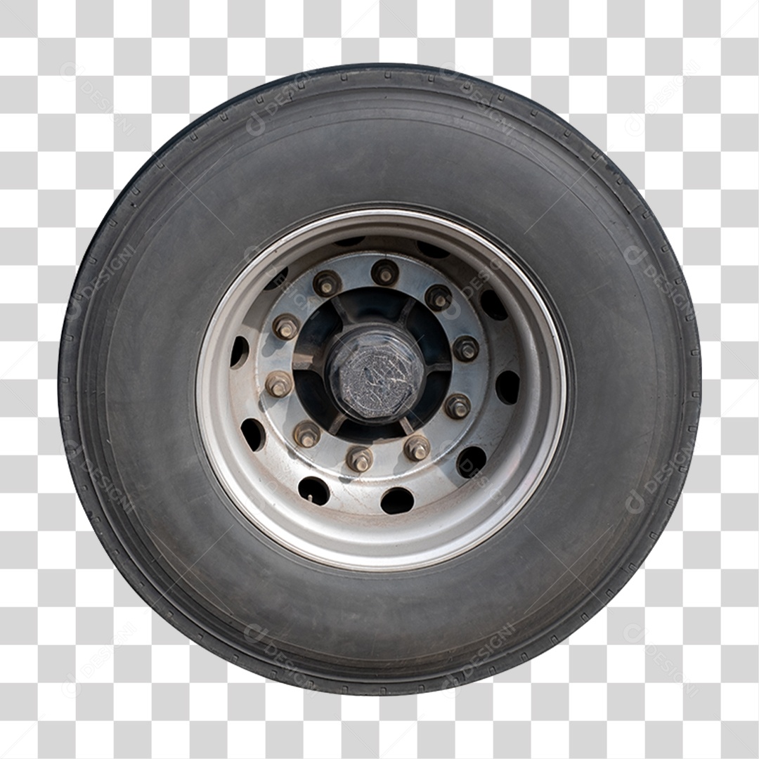 Roda de Caminhão PNG Transparente
