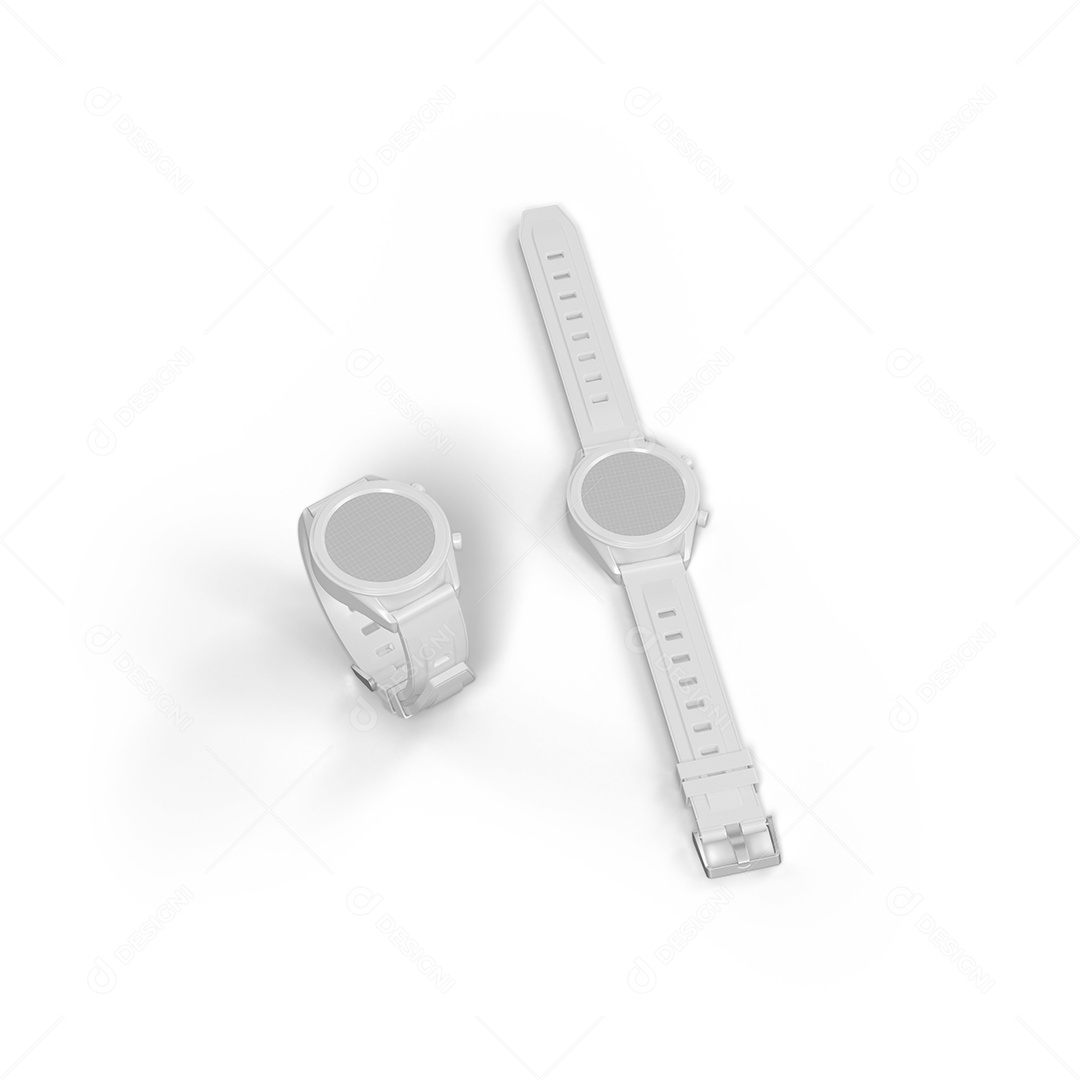 Relógio Mockup PSD Editável