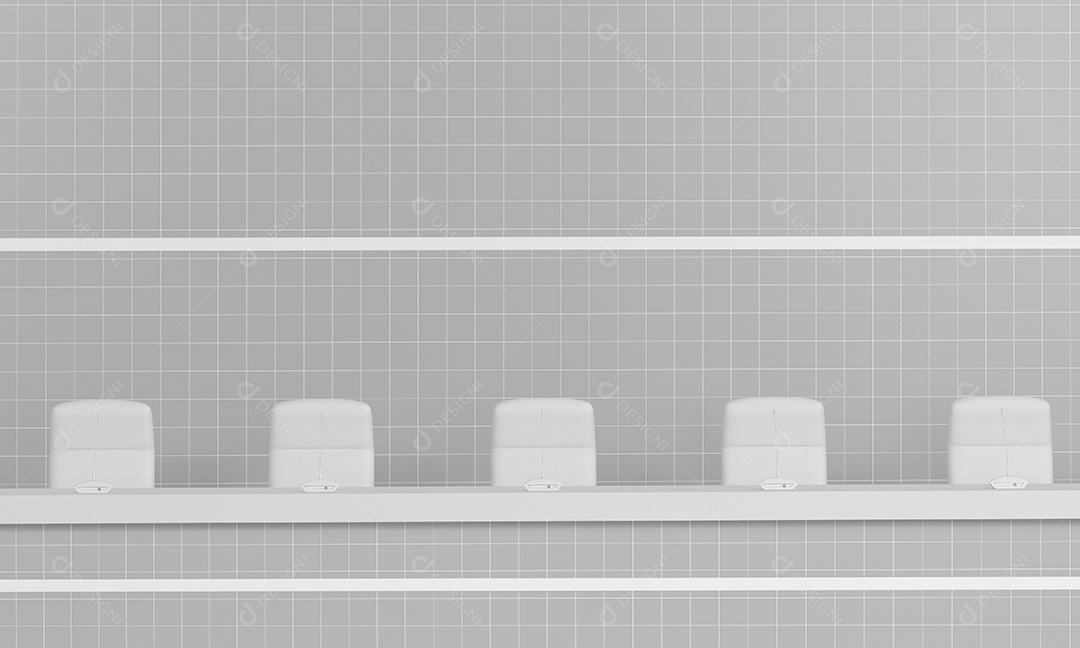 Maquete de Conferência de Imprensa Mockup PSD Editável