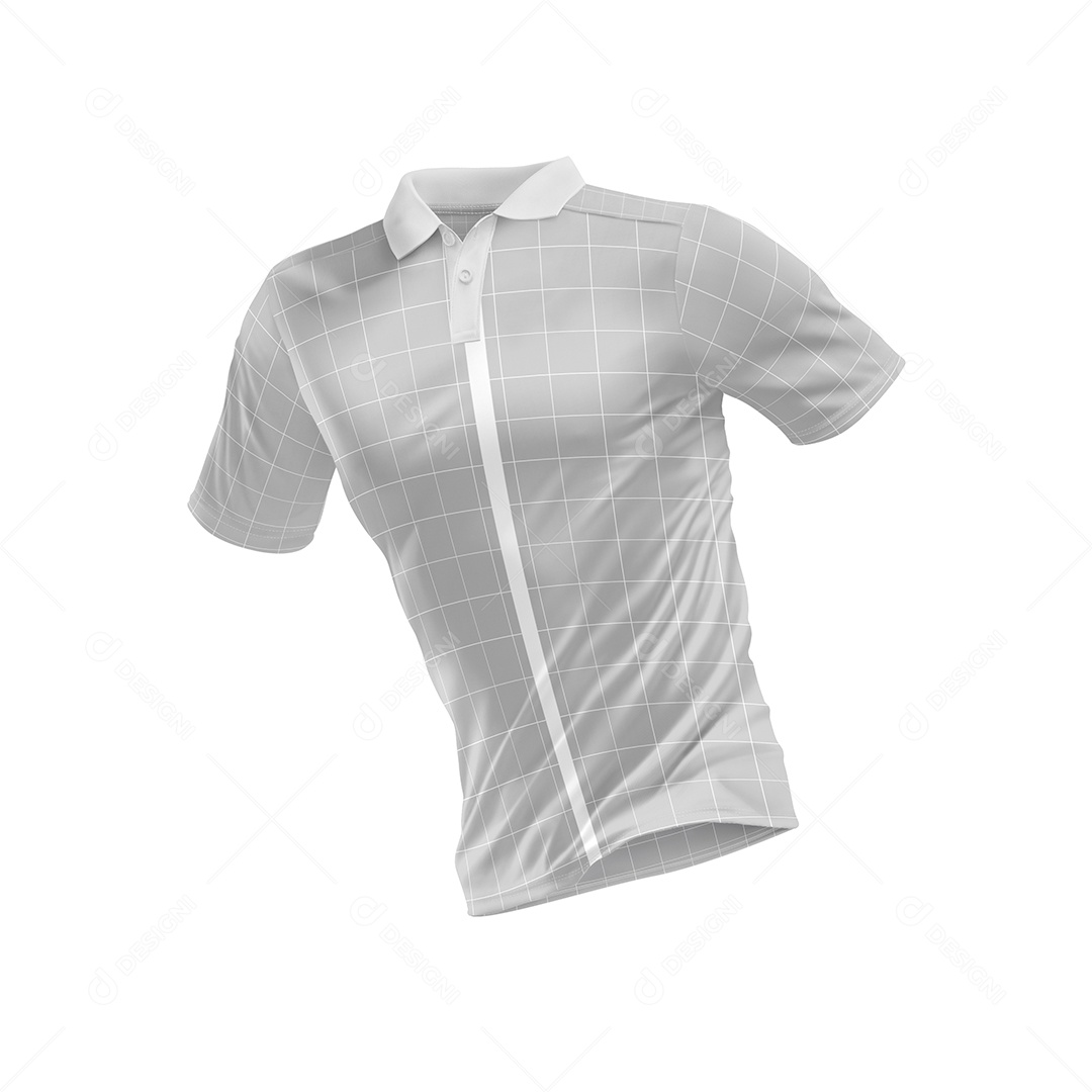 Camiseta Polo Mockup PSD Editável