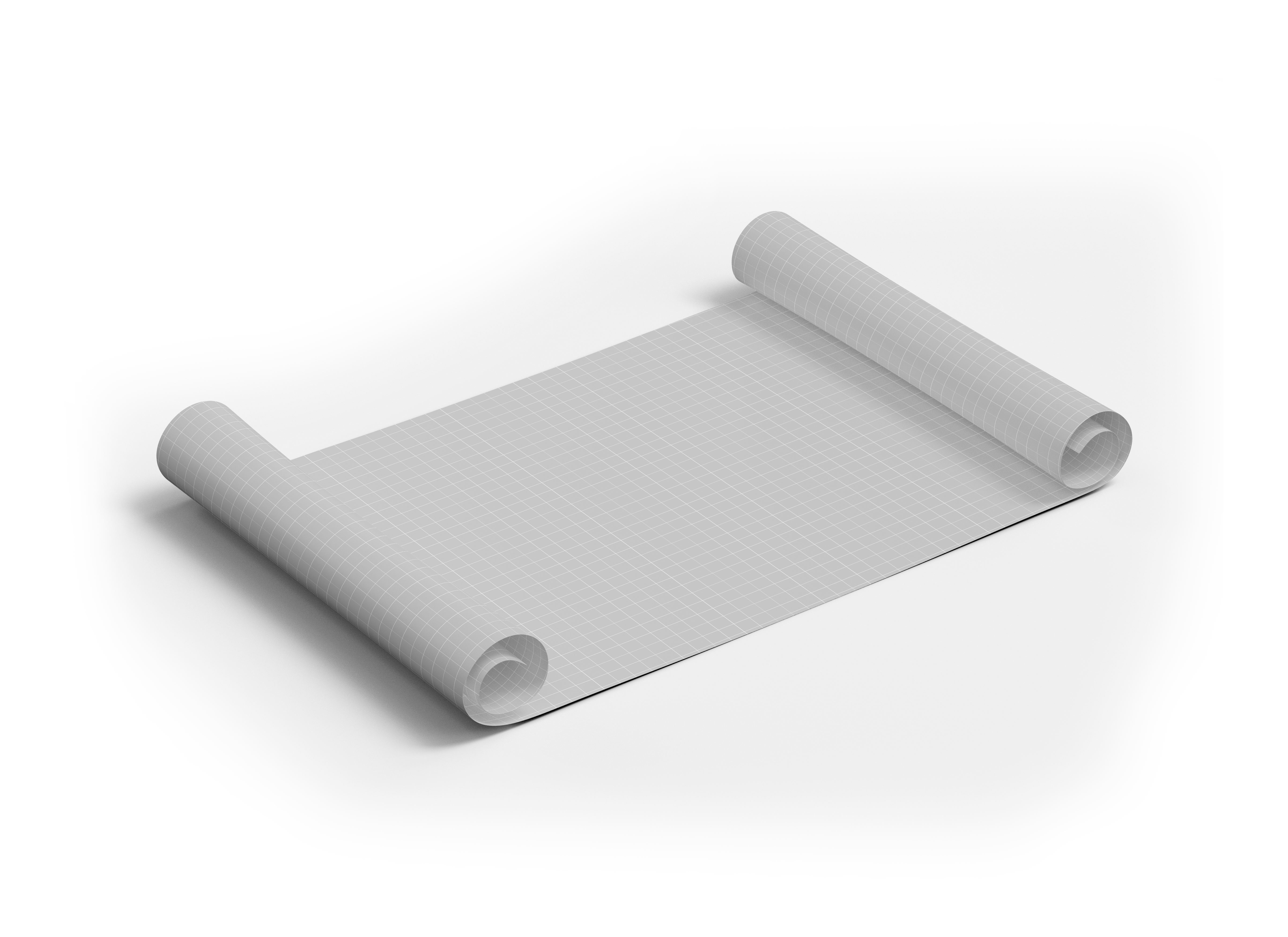 Mockup de Rolos de Papel Mockup PSD Editável