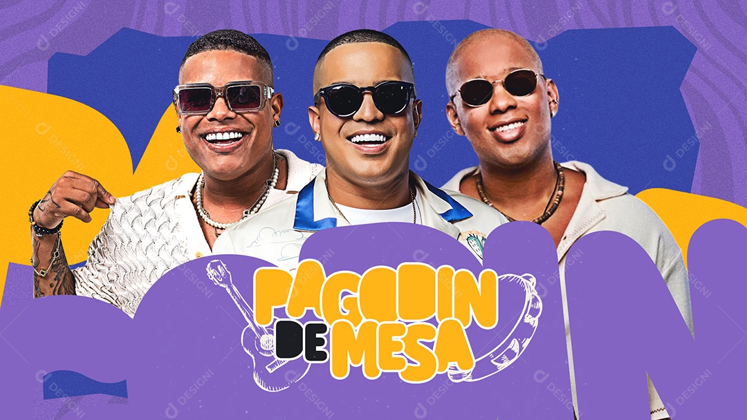 Capa Pagodin De Mesa Social Media PSD Editável