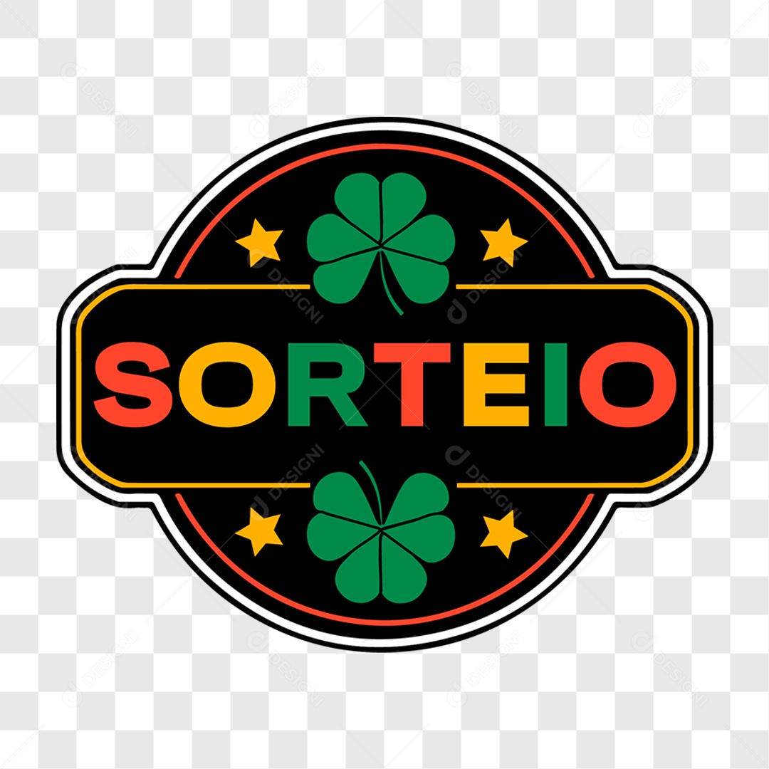 Lettering Sorteio EPS + PNG