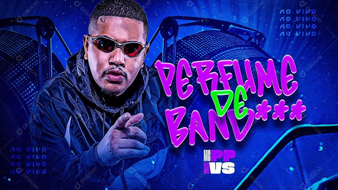 Capa Funk Social Media PSD Editável