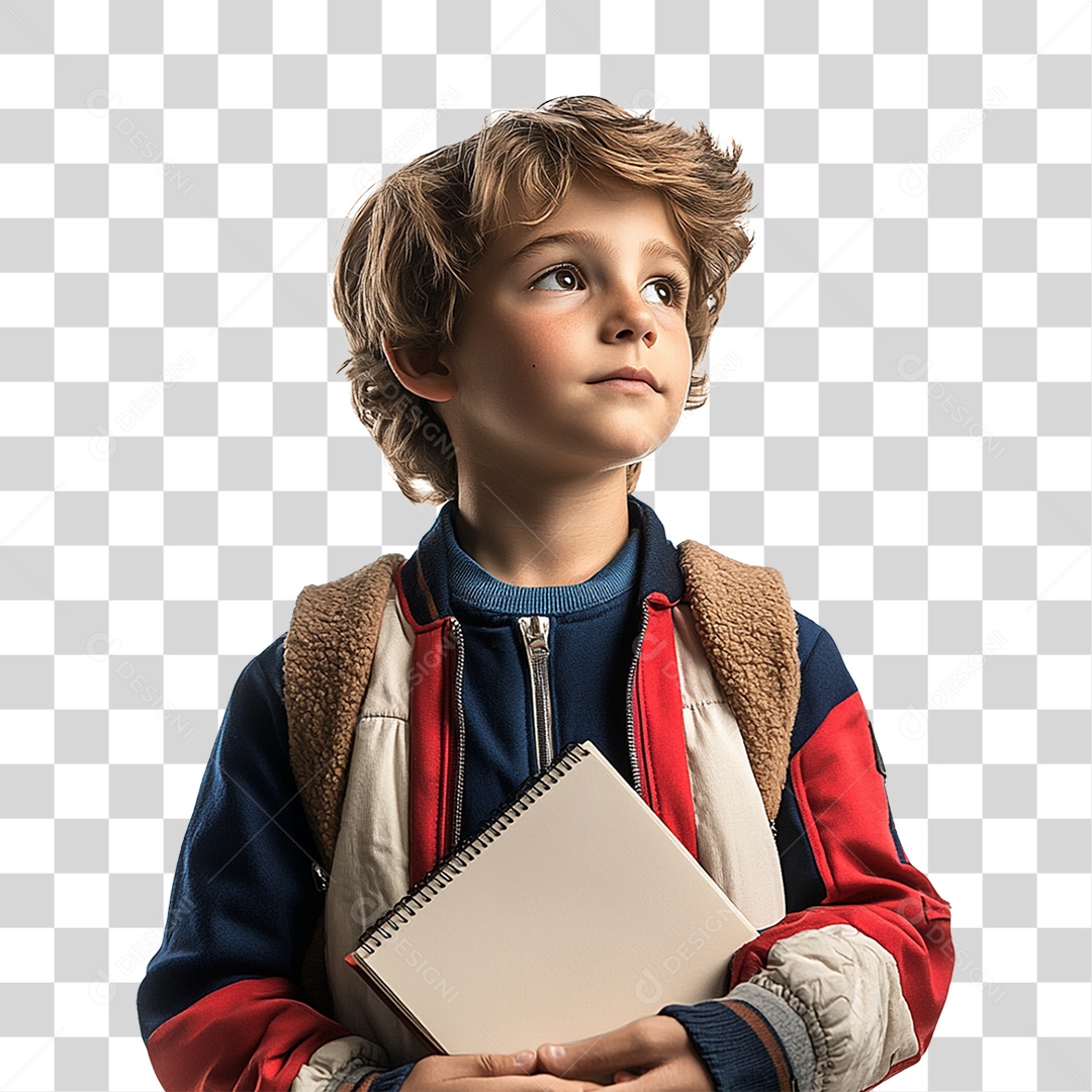 Criança Estudante PNG Transparente