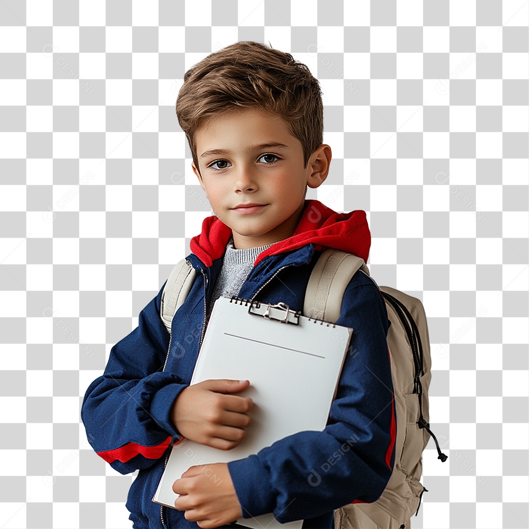 Criança Estudante PNG Transparente