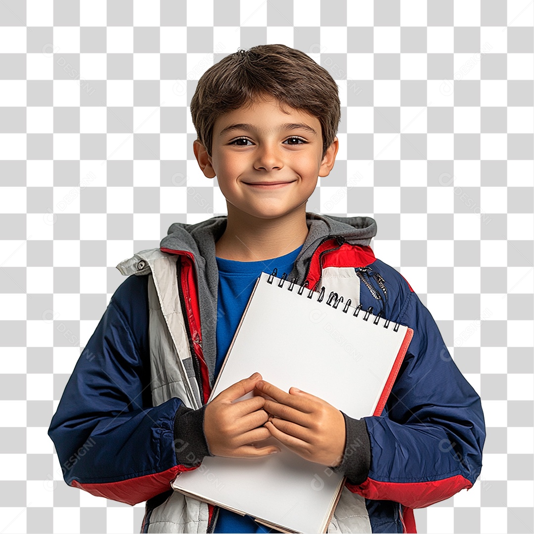 Criança Estudante PNG Transparente