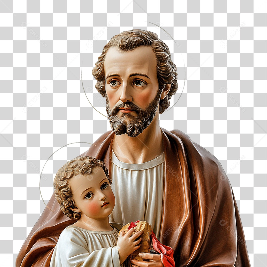 Imagem Semelhante a São José PNG Transparente