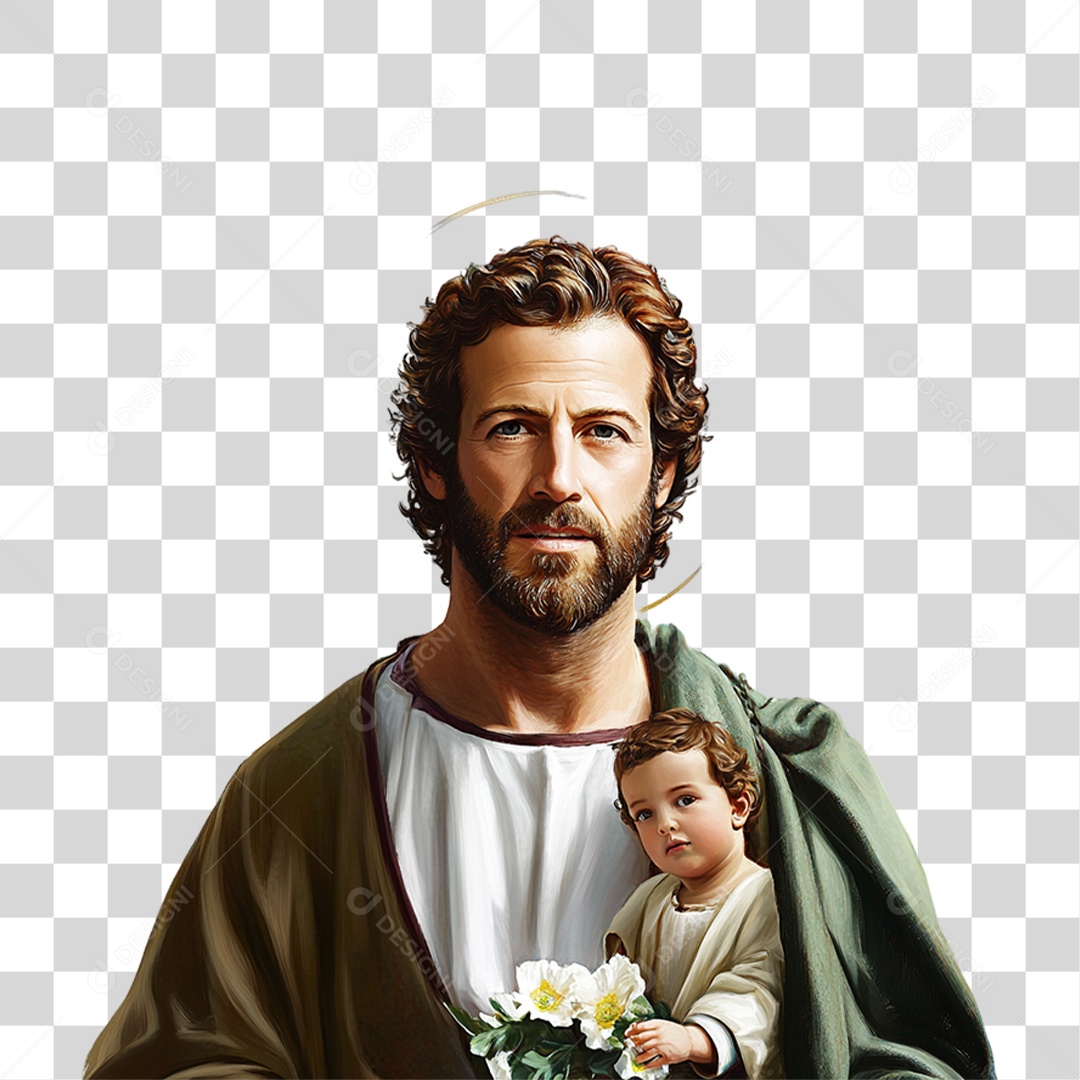 Imagem Semelhante a São José PNG Transparente