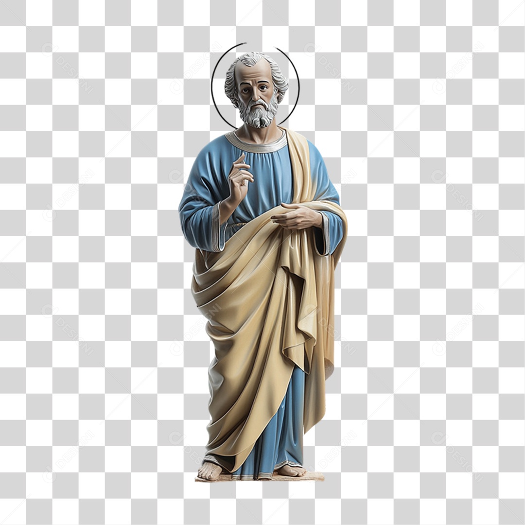 Imagem Semelhante a São Pedro PNG Transparente