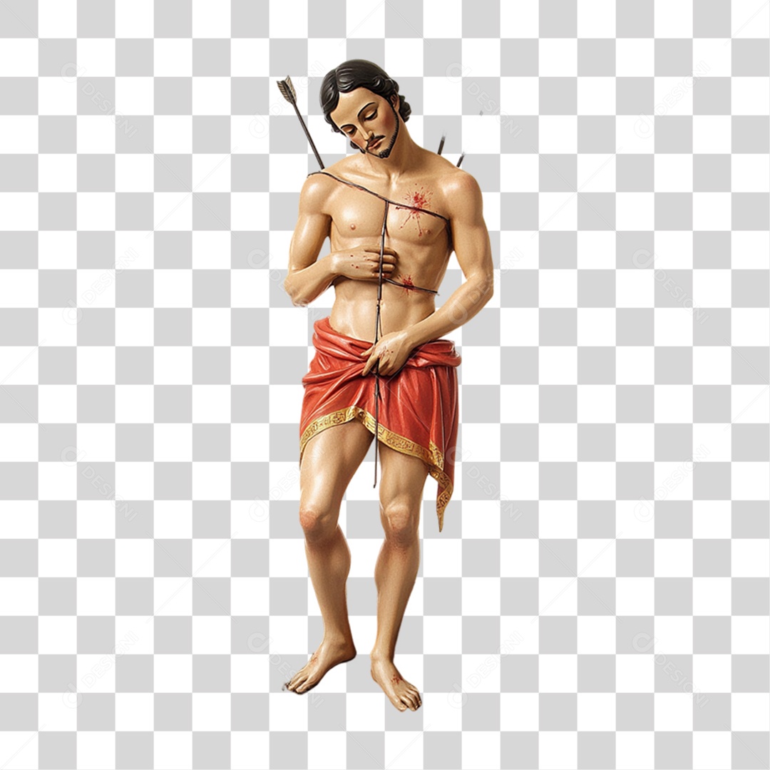 Imagem Semelhante a São Sebastião PNG Transparente