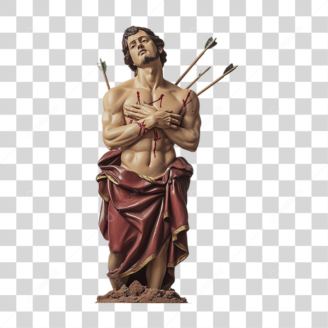 Imagem Semelhante a São Sebastião PNG Transparente