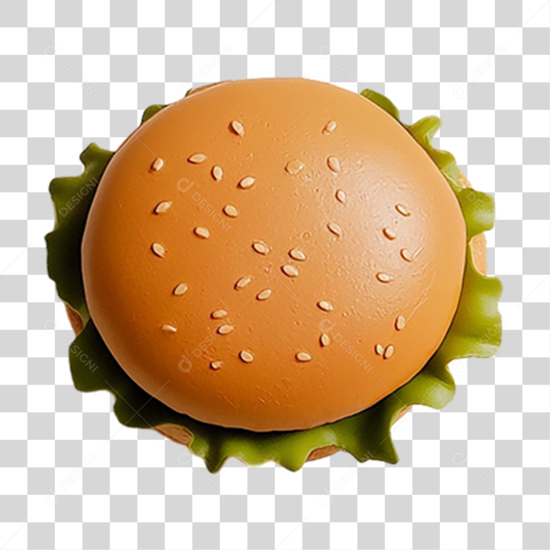 Hambúrguer Lanche PNG Transparente