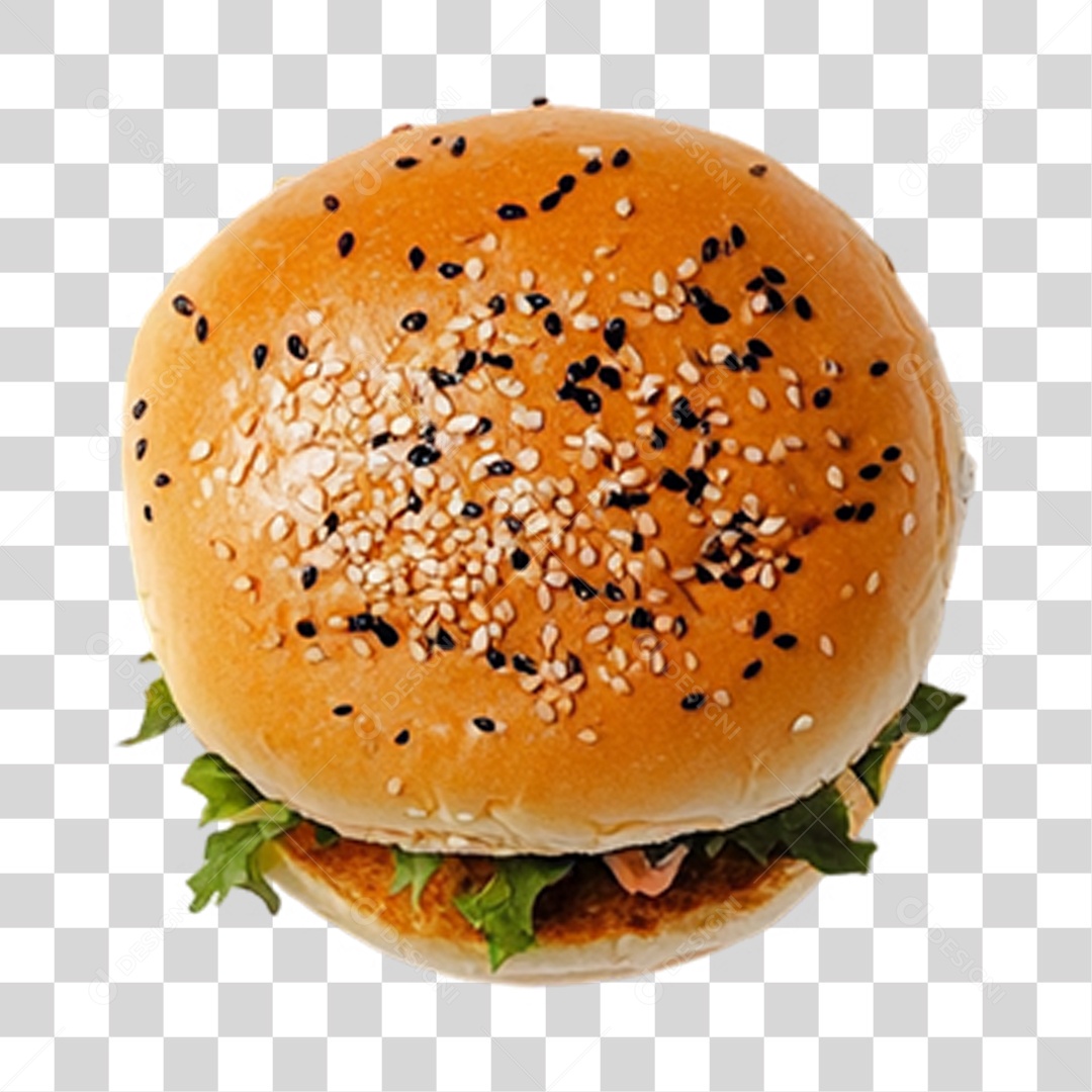 Hambúrguer Lanche PNG Transparente