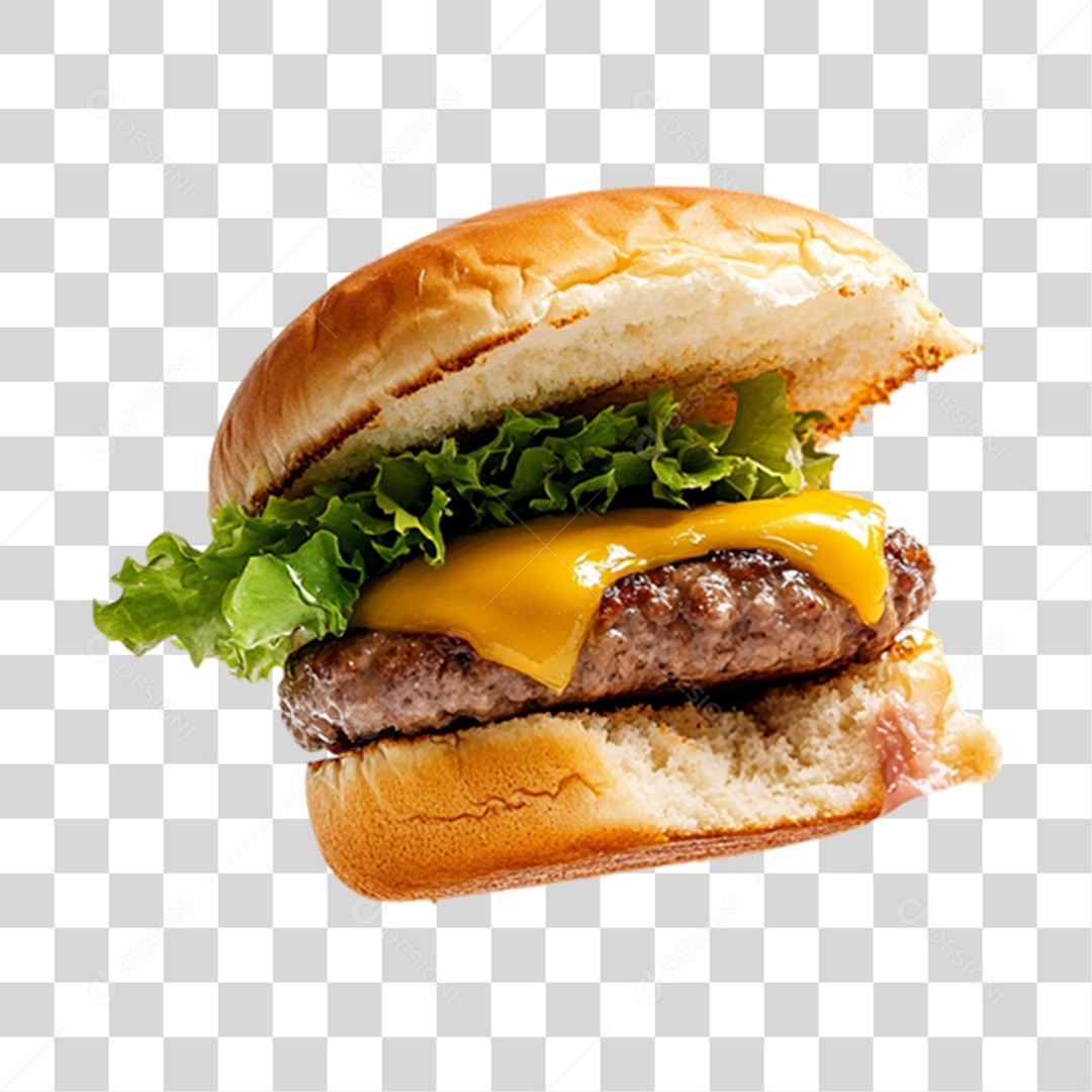 Hambúrguer Lanche PNG Transparente