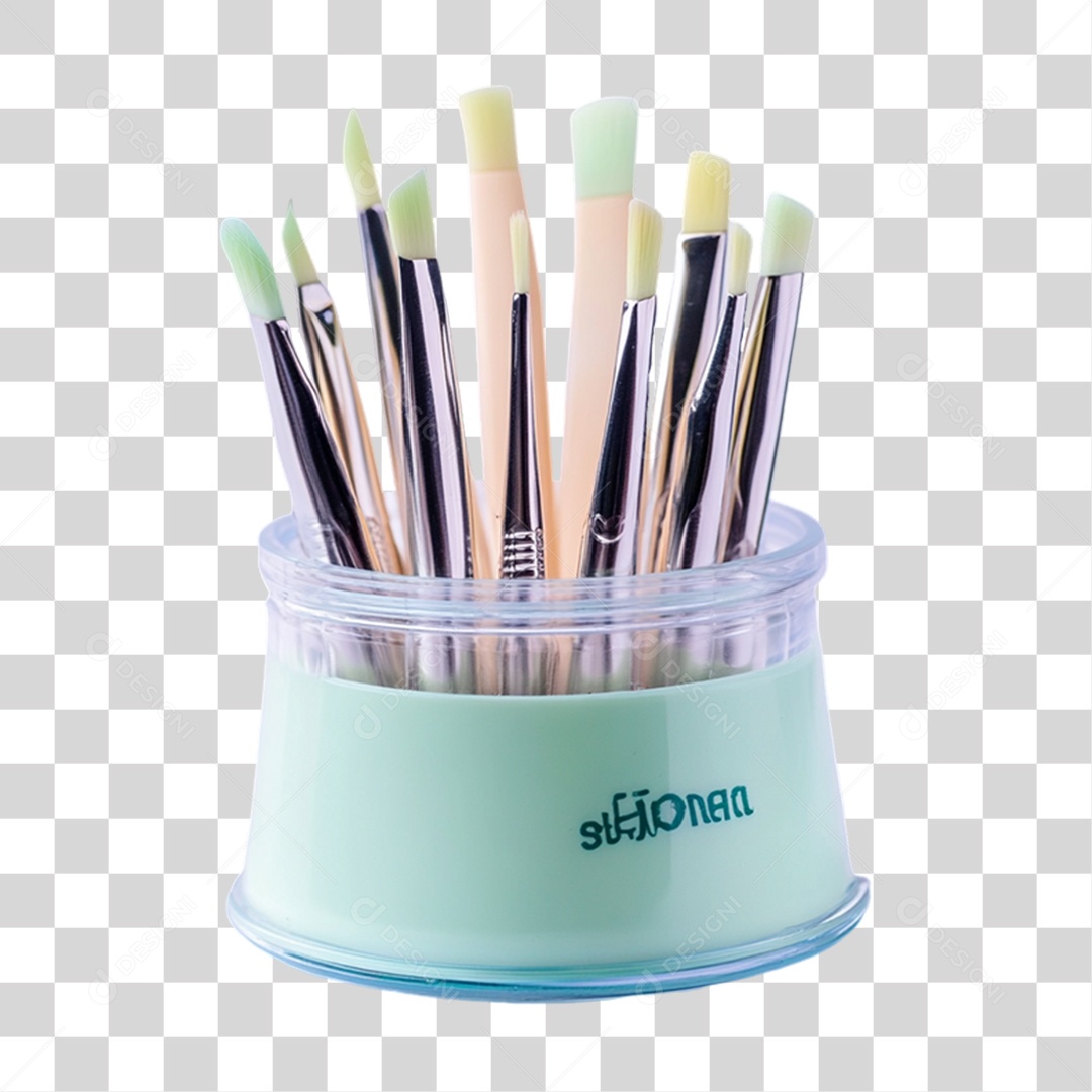 Kit de Pincéis PNG Transparente