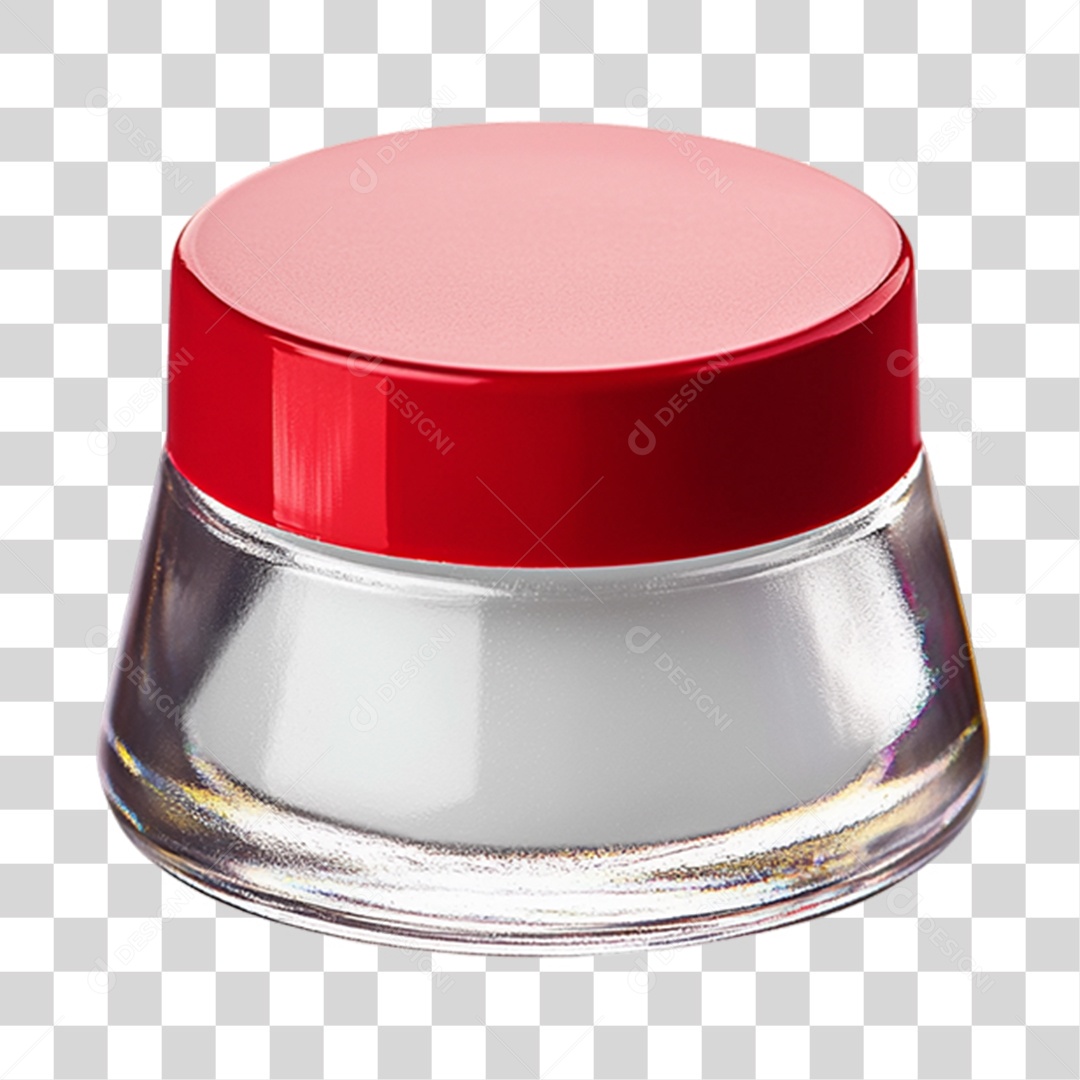 Pote de Creme PNG Transparente