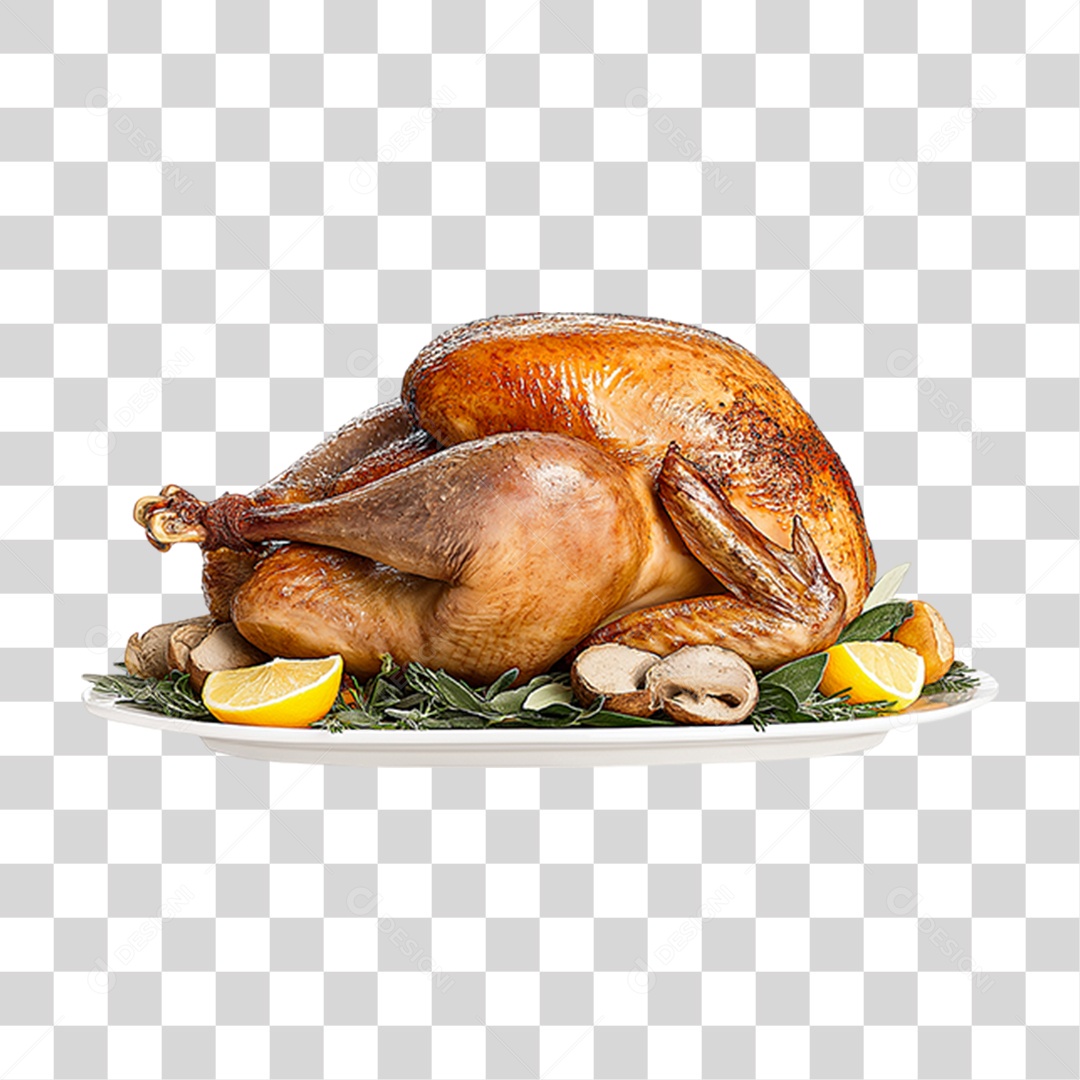 Elemento 3D Peru de Natal PNG Transparente