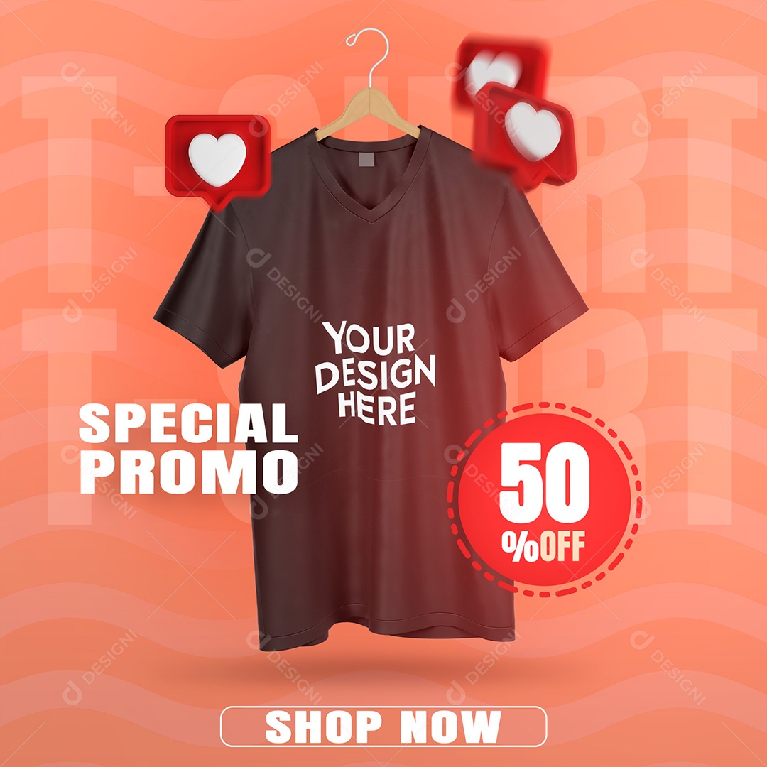 Post Social Media Loja de Roupas  PSD Editável