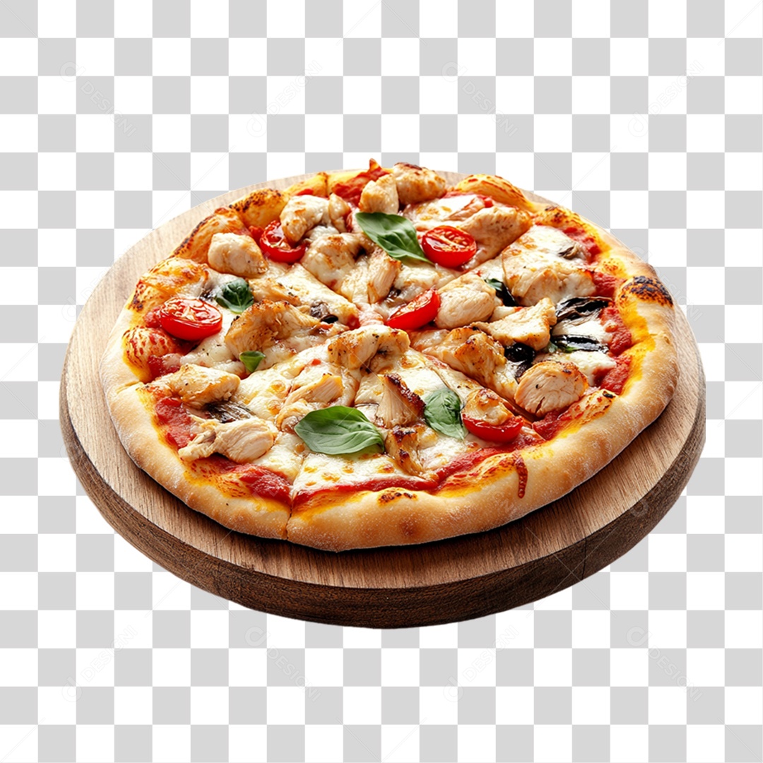 Pizza Vários Sabores PNG Transparente
