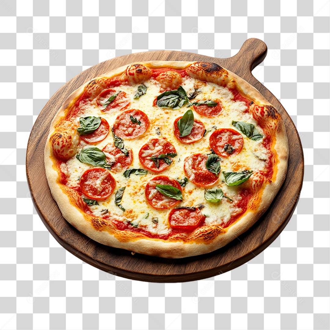 Pizza Vários Sabores PNG Transparente