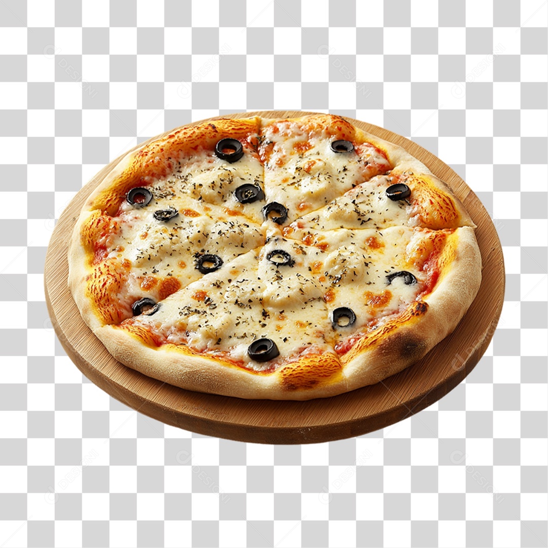 Pizza Vários Sabores PNG Transparente