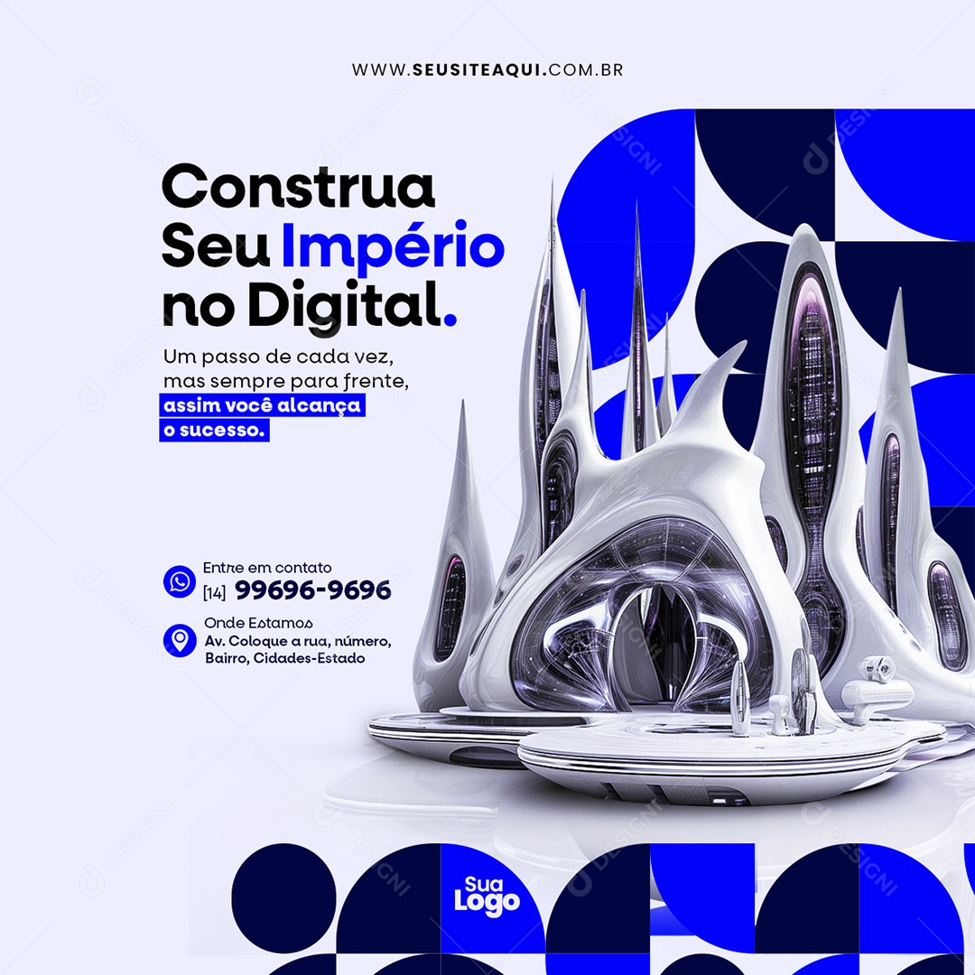 Post Agência de Publicidade Especialistas em Tráfego Pago Social Media PSD Editável